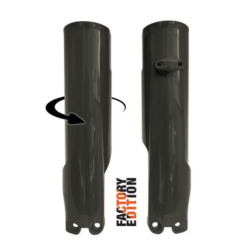 RTech KTM Husqvarna 23-24 Full Wrap Black Fork Protectors