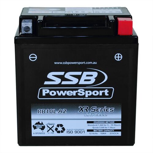 SSB Powersport XR Series High Performance AGM 12V 10AH Battery