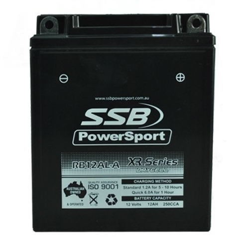 SSB Powersport XR Series High Performance AGM 12V 12AH Battery