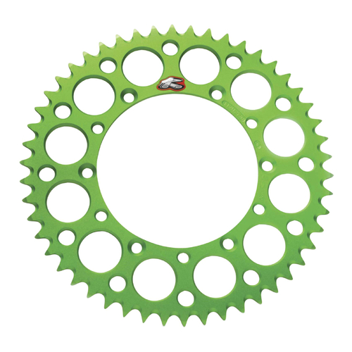 Renthal Kawasaki KDX KLX KX KXF 125cc-500cc Ultralite Alloy Green Rear Sprocket