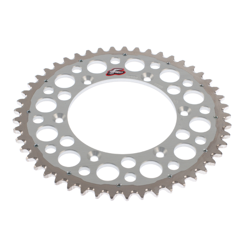 Renthal Suzuki RM / RMZ / RMX / DRZ Twin Ring Silver Rear Sprocket