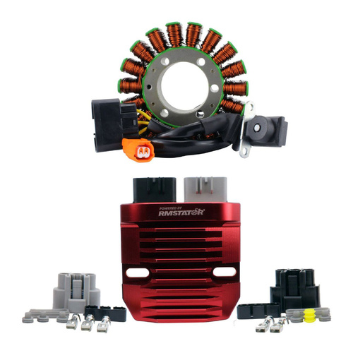 RM STATOR HONDA TRX420FA2 14-19 & TRX420FA6 15-19 STATOR + CNC MOSFET REGULATOR KIT