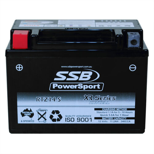 SSB Powersport XR Series AGM 12V 11.2AH Battery
