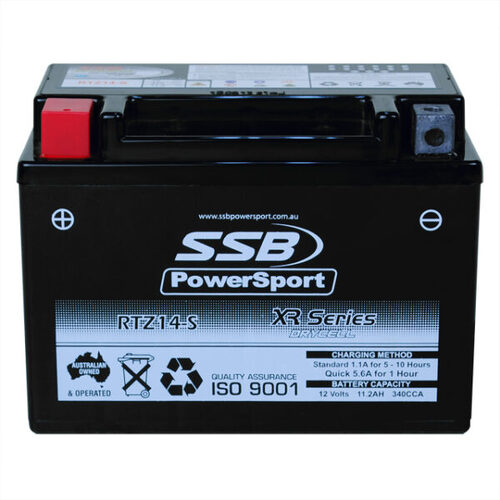SSB Powersport XR Series AGM 12V 11.2AH Battery