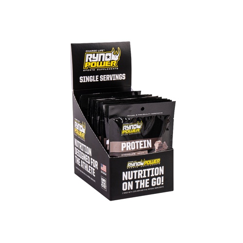 Ryno Power 12pk Single Serving Chocolate Protein