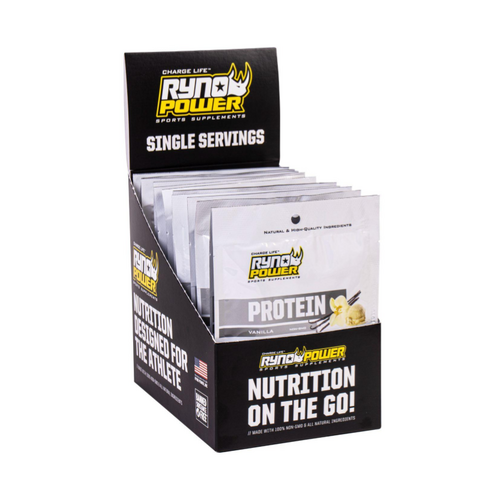 Ryno Power 12pk Single Serving Vanilla Protein