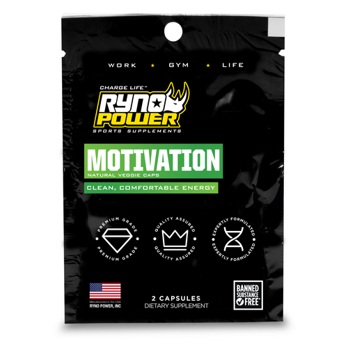Ryno Power Motivation Capsules (Single Serve)