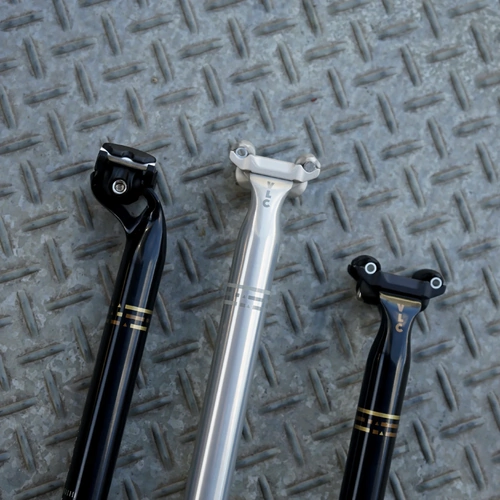 VLCmade Torch Seatpost 27.2x400mm, Polish Silver