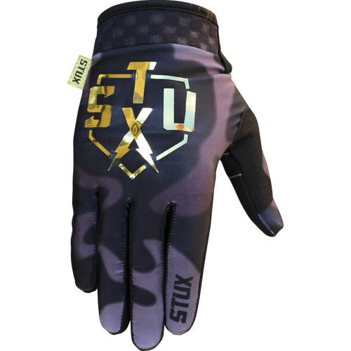 STUX MOTO Gloves Adult Effect - Camo Gold