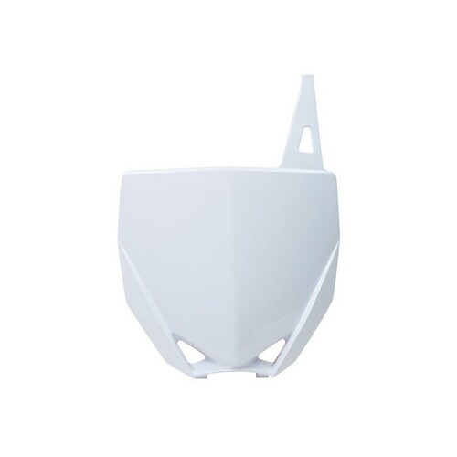 RTech Yamaha YZ65 18-24 YZ85 15-24 White Front Number Plate