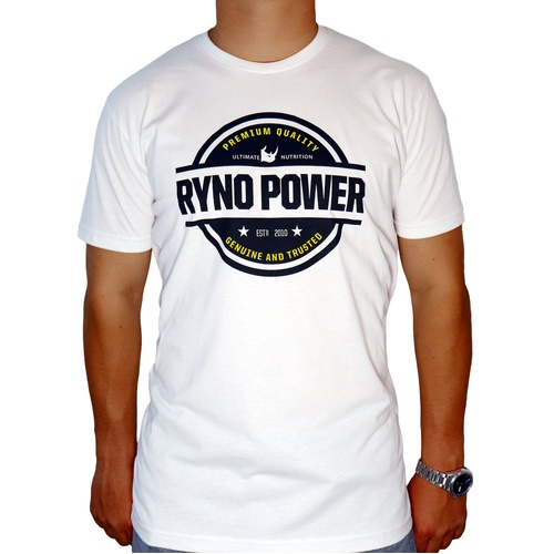 Ryno Power The Jurassic Tee White Xtra Large