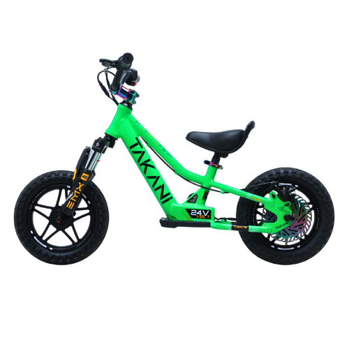 TAKANI 310W Electric Balance Bike 12'' RS Green