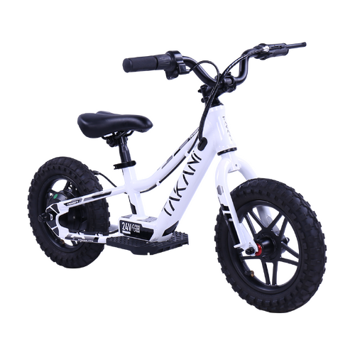 TAKANI Electric Balance Bike 12'' White
