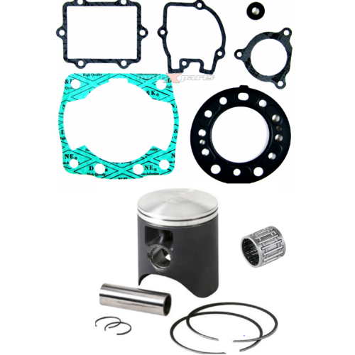 Honda CR250 02-04 66.34MM Top End Rebuild Kit (Wossner Piston)