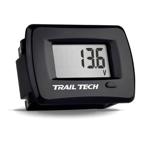 Trail Tech TTO Panel - Voltage Meter - Black
