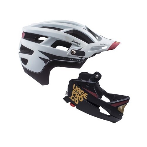 URGE MTB Helmet Gringo de la Sierra Wht/Black L/XL