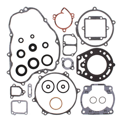 Vertex Kawasaki KDX200 95-06 Complete Gasket Set With Oil Seals