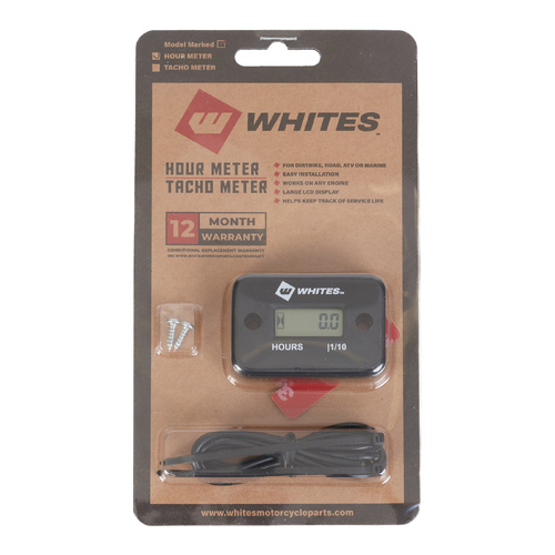 Whites Black Hour Meter