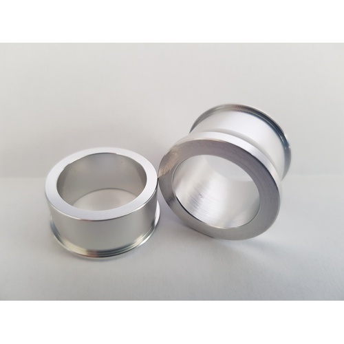 MX Pro Yamaha YZ/YZF Silver Front Wheel Bearing Spacers