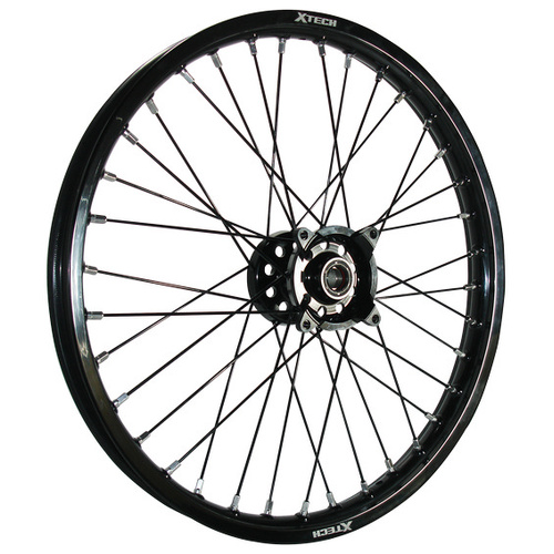 X-TECH KTM Husqvarna Gas Gas Front Rim (Black with Black Hub)