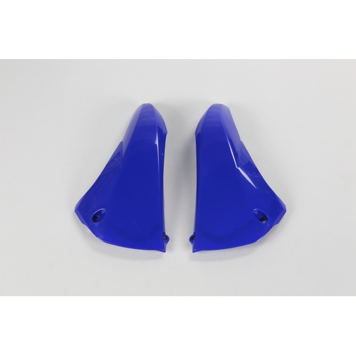 UFO Yamaha YZF 450 10-13 Upper Radiator Shrouds Blue 