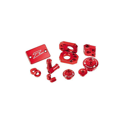 Zeta Kawasaki KX250F 17-20 KX450F 16-18 Bling Kit - Red