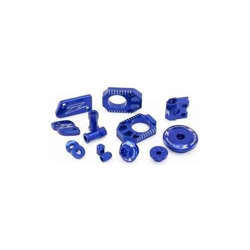 Zeta Yamaha WRF250 WRF450 YZ250FX YZ450FX Billet Kit - Blue