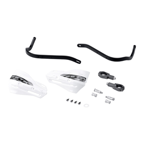 ZETA ARMOR HANDGUARD XC KIT FOR 28.6MM BAR BLACK/WHITE